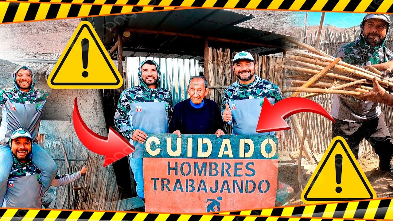 CONSTRUÌMOS una linda COCINA 👨‍🍳 para Don Mario El Pescador 🎣 de 80 AÑOS que VIVE SOLO en el VALLE
