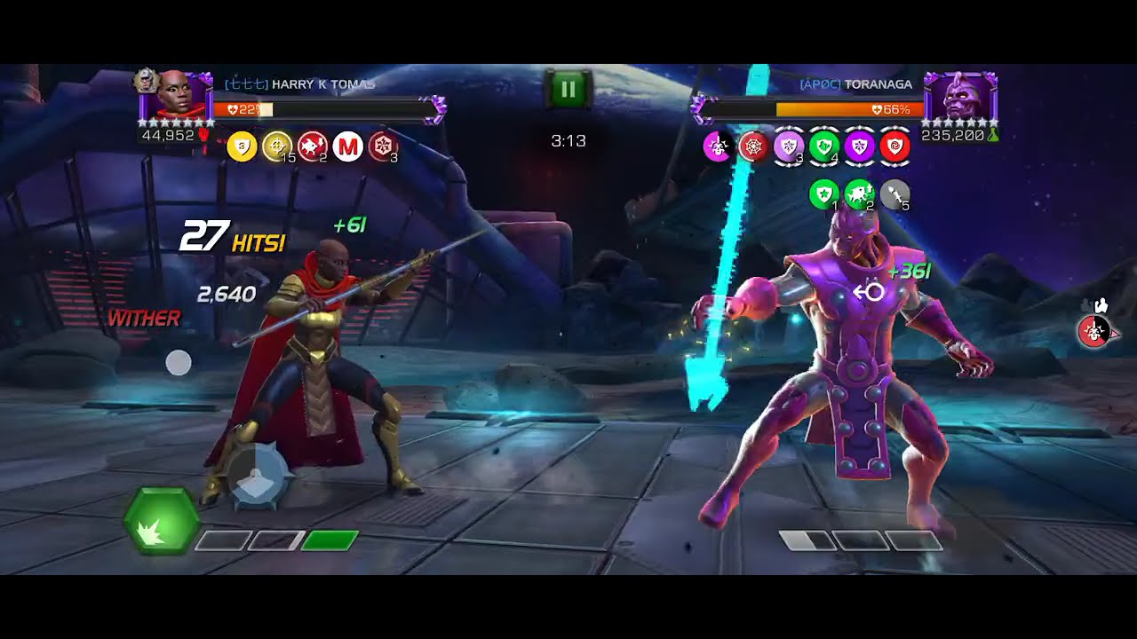 Okoye vs High Evolutionary Boss  Alliance War Masterclass  MCOC