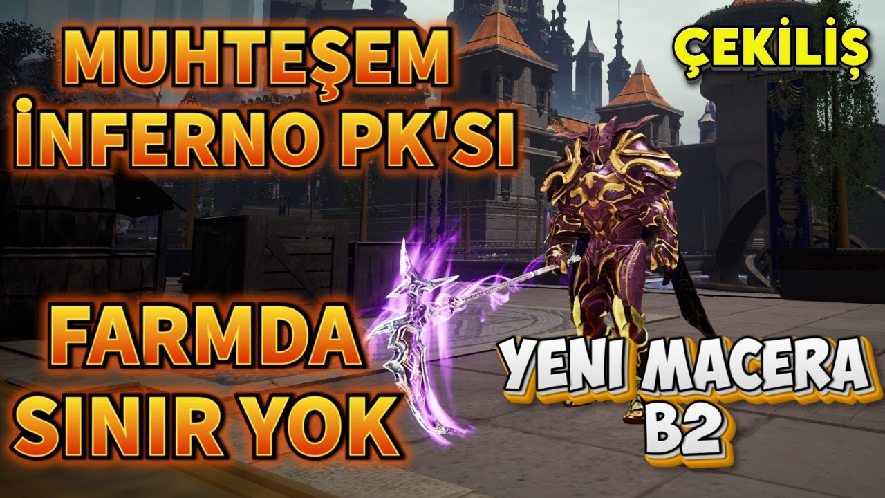 MUHTEŞEM İNFERNO PK'SI / FARMDA SINIR YOK / RİSE ONLİNE YENİ MACERA B2