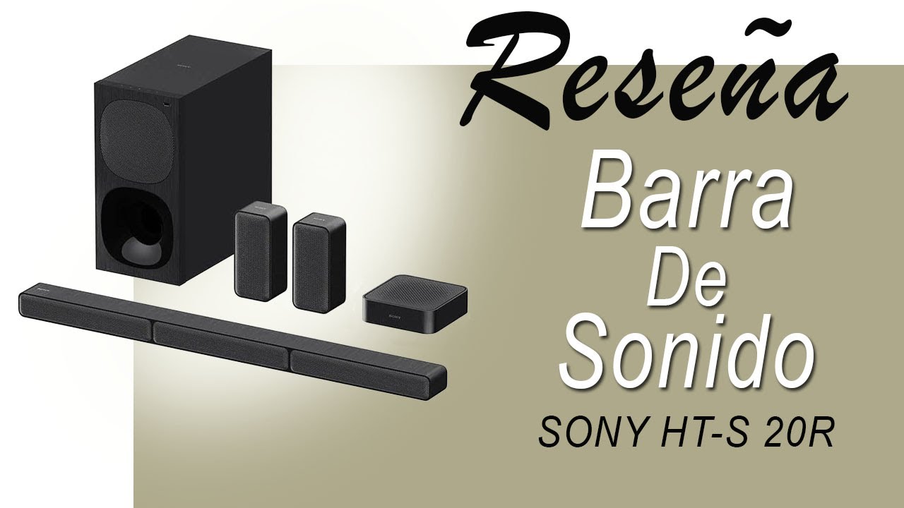 🚀🚀Análisis y Opinión del Sistema de teatro Sony HT-S20R  | Ventajas y Desventajas (RESEÑA)
