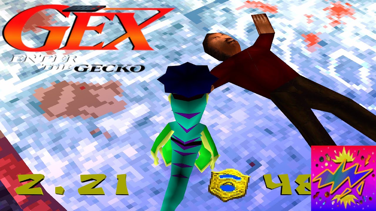 Gex: Enter The Gecko (PSX) - Bonus Bonanza | In Drag Net (Gold remote)
