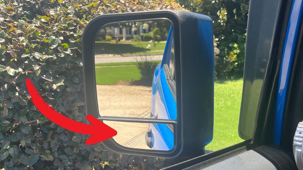 No More Blind Spots! Spotter Mirror for FJ Cruiser