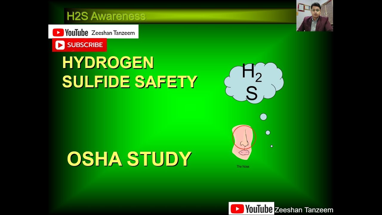 Hydrogen sulfide safety I H2S Safety l OSHA 30 hours study