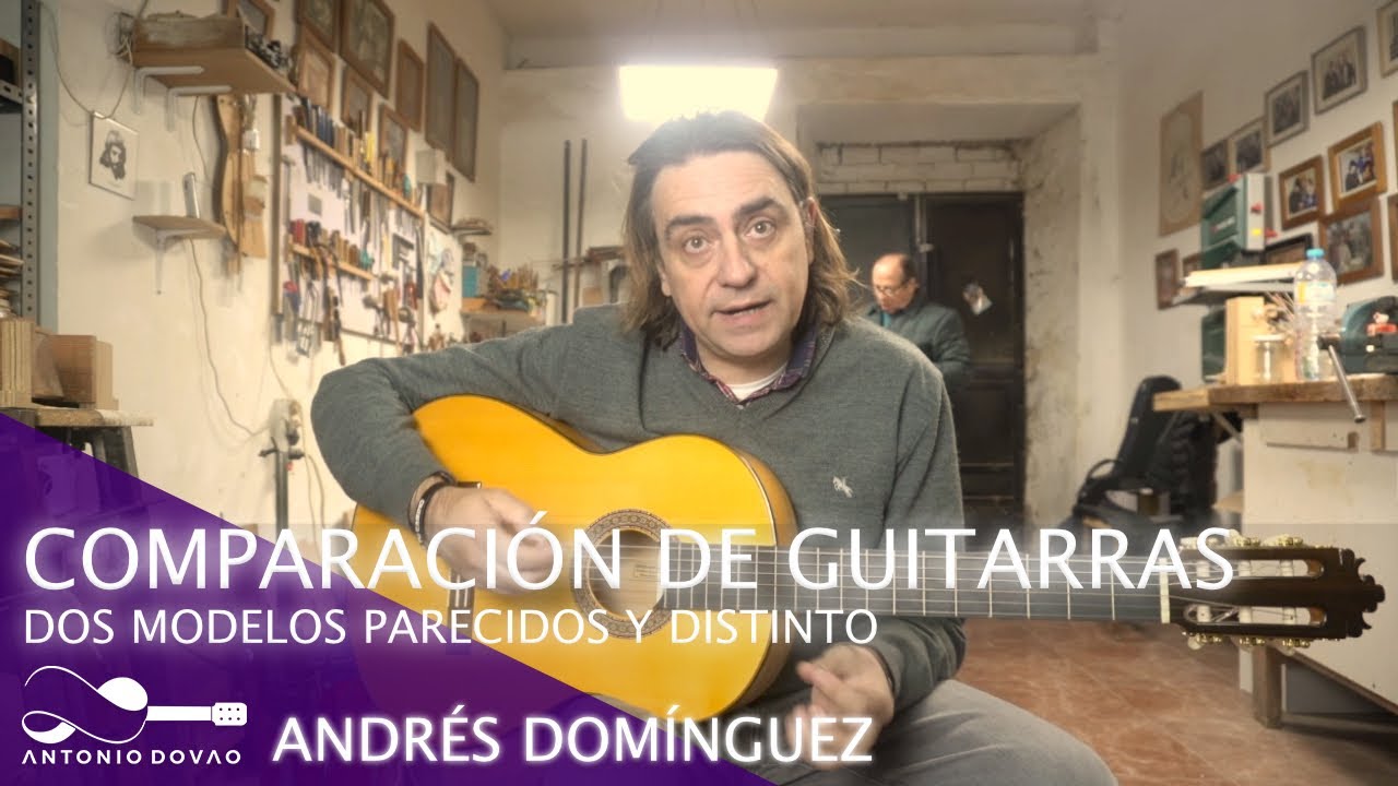 COMPARACIÓN DE GUITARRAS (ANDRÉS DOMINGUEZ)