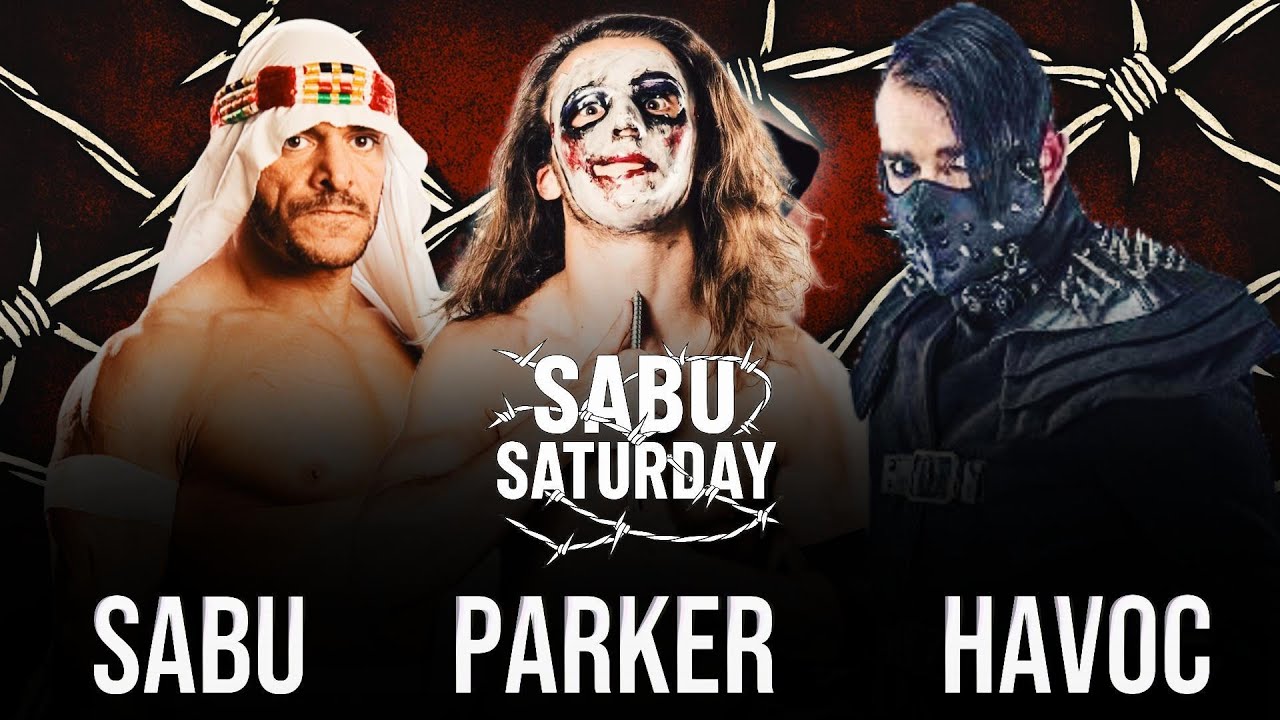 Sabu VS Drew Parker VS Jimmy Havoc #nfsmedia #sabu #wrestling