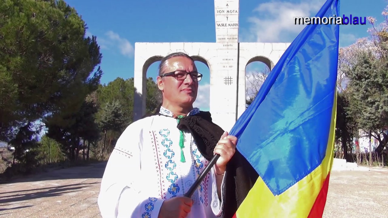 80º aniversario legionarios rumanos Ion Mota y Vasile Marin en Majadahonda