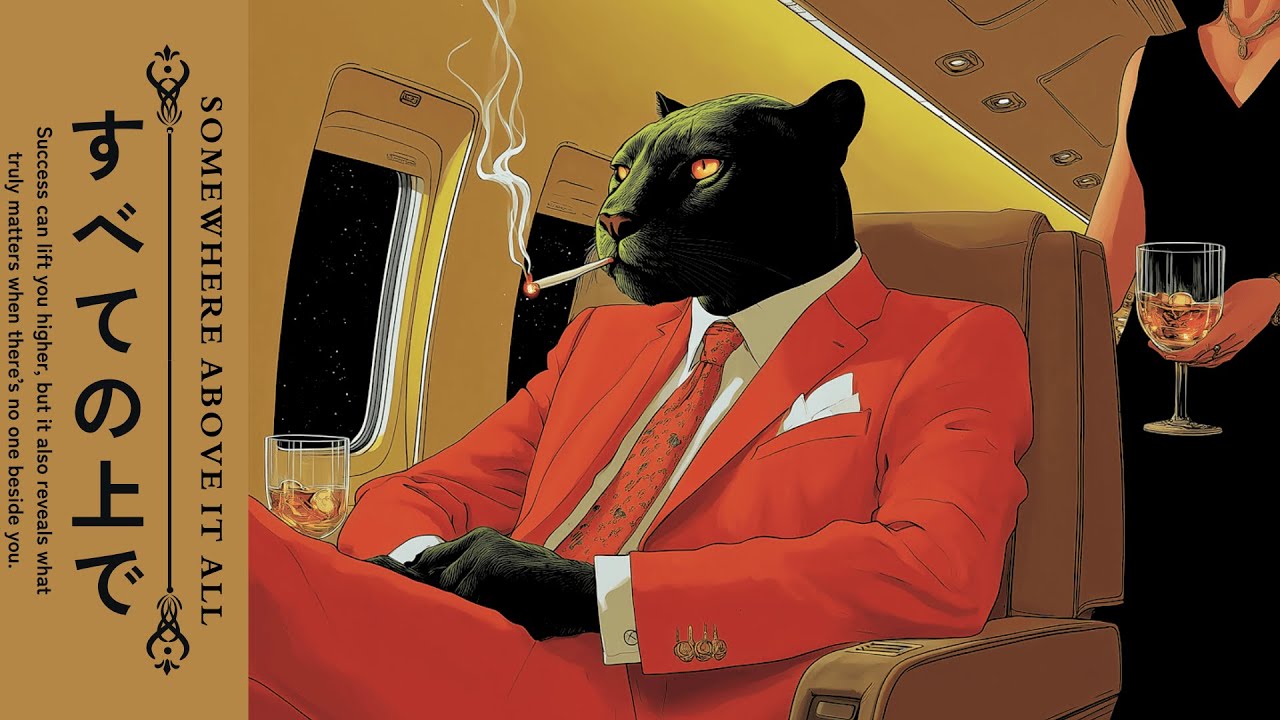 𝙎𝙊𝙈𝙀𝙒𝙃𝙀𝙍𝙀 𝘼𝘽𝙊𝙑𝙀 𝙄𝙏 𝘼𝙇𝙇 上空 | A Relaxing Reflection Session | Jazz, Lo-Fi, Funk Playlist #chilllofi