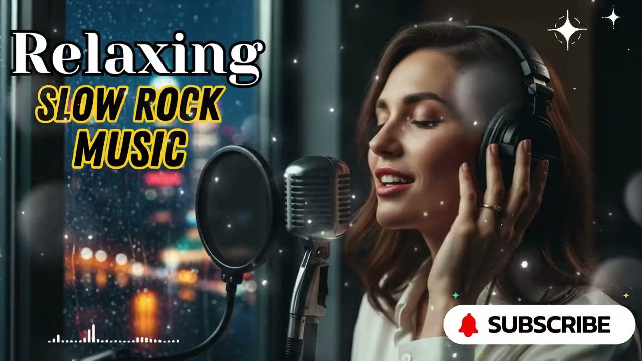 Slow Rock Calm Escape 🎸 | Soft Rock Music for Relaxing Nights