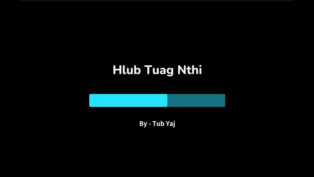 Hlub Tuag Nthi (Karaoke) - By Tub Yaj