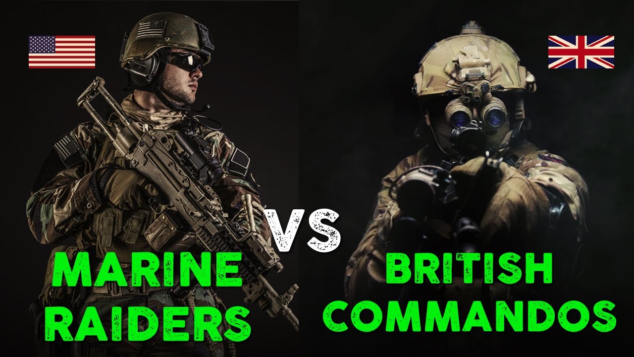 US Marine Raiders vs British Commandos - who is better?
