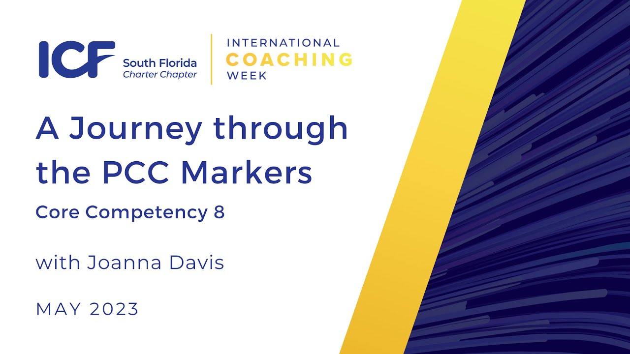 Journey Through the PCC Markers - Core Competency 8