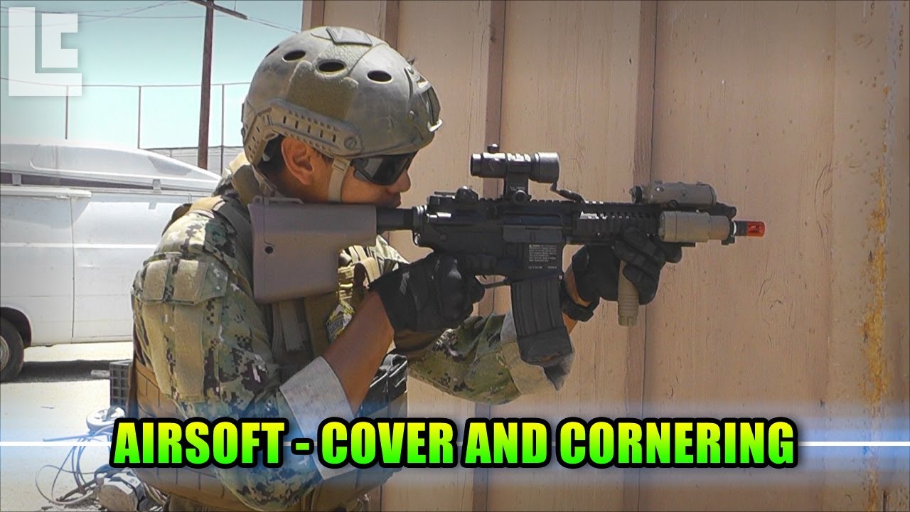 Airsoft How To Corner And Use Cover (Airsoft Tac City Gameplay/Commentary)
