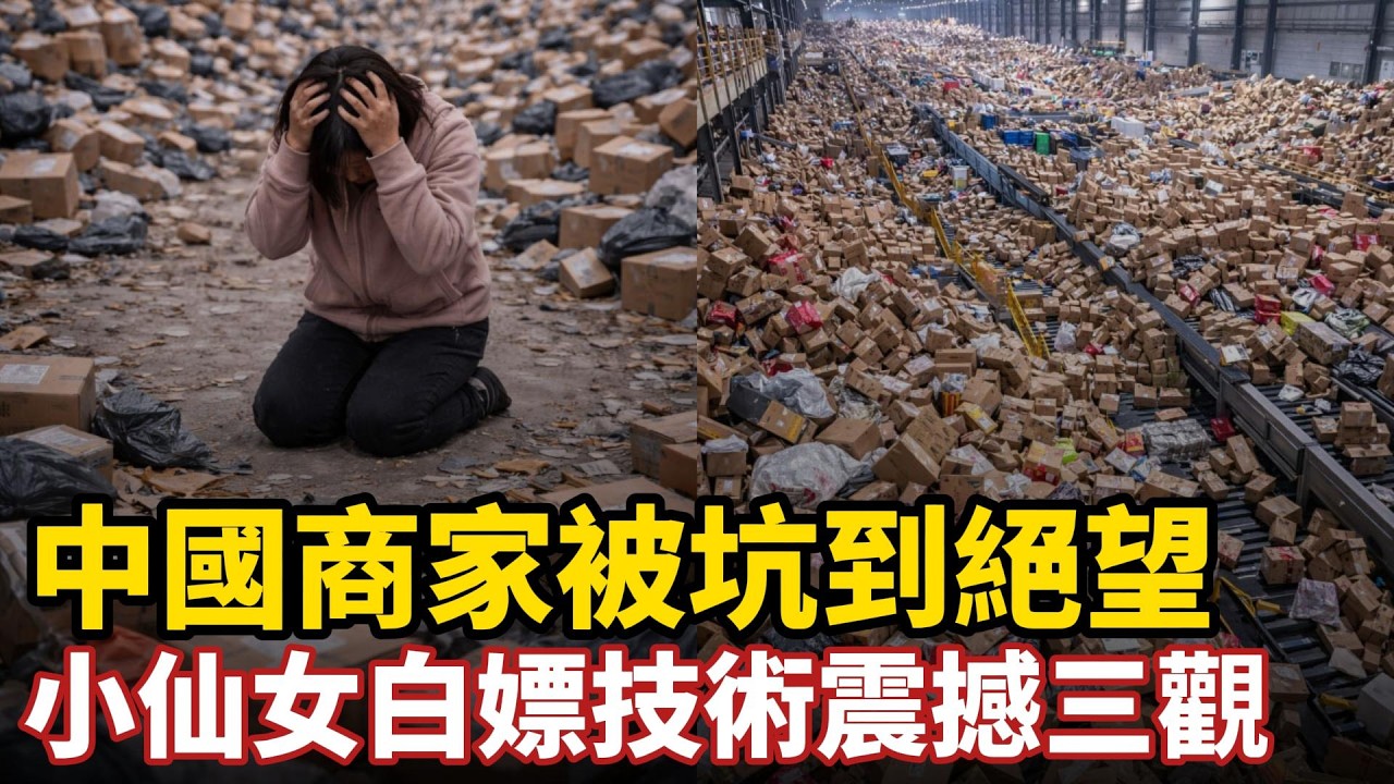 退貨退到破產！小仙女白嫖技術震撼三觀，7天免費穿衣時代，中國商家被坑到絕望，當街燒衣服褲子痛哭，信任和素質差到極致#中国社会