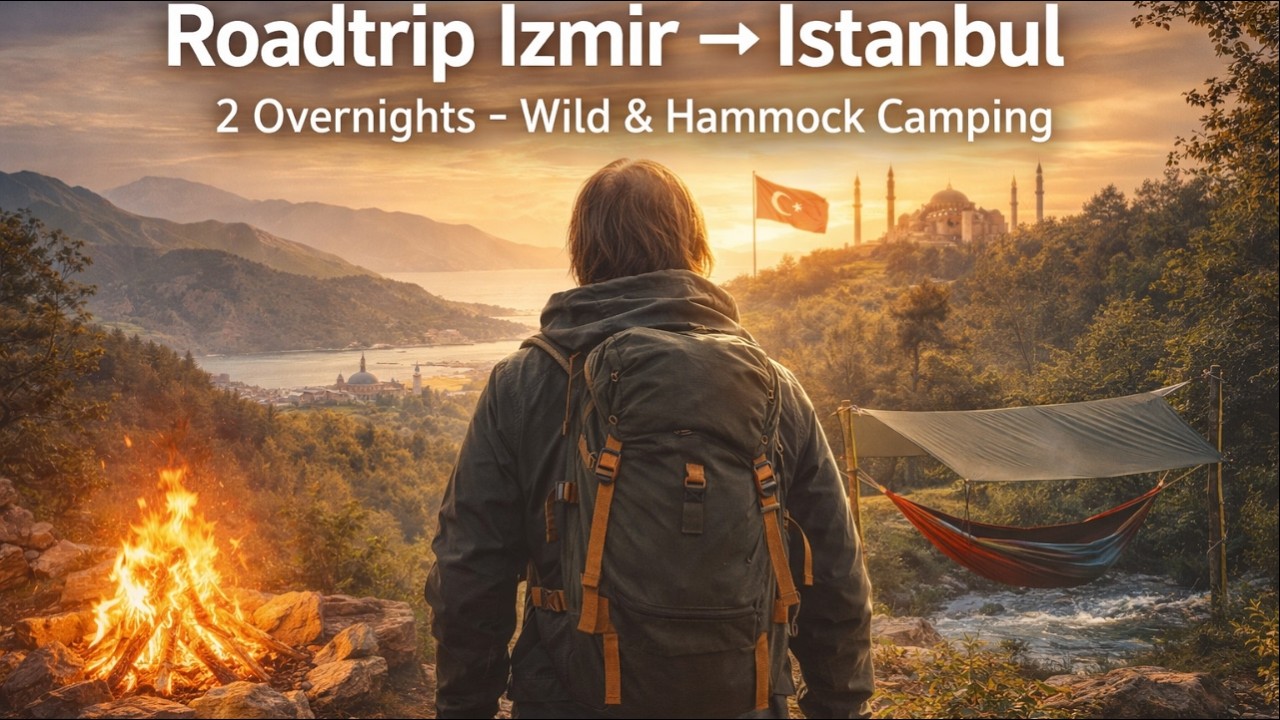 Zwischen Wasserfall & Küste 🌊 Roadtrip mit Hängematte (Izmir–Istanbul)