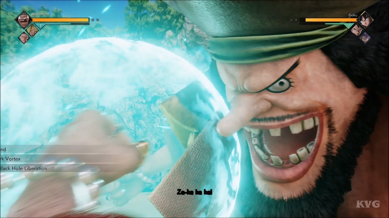 Jump Force - Marshall D. Teach (Blackbeard) Gameplay (PS4 HD) [1080p60FPS]
