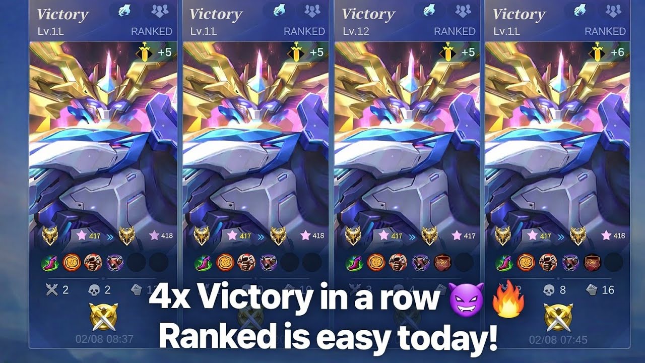 4X VICTORY IN A ROW 🙌 RANKED IS EASY TODAY 