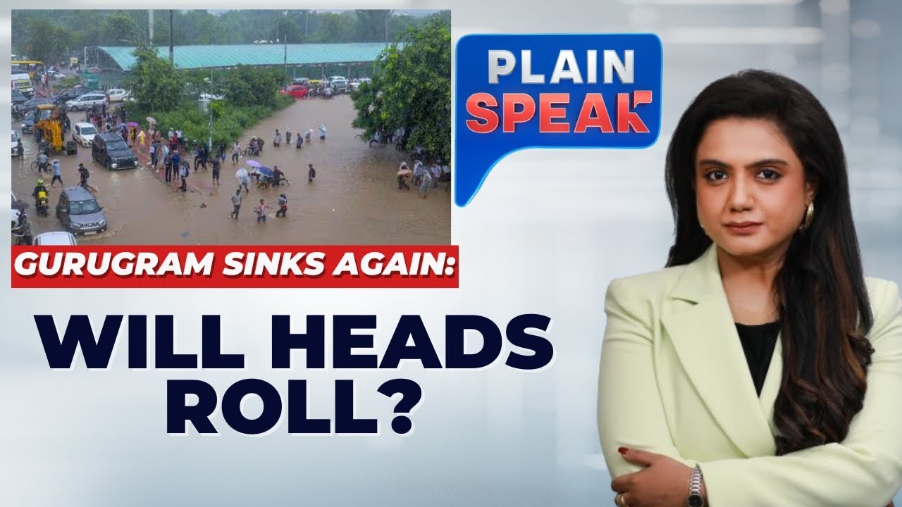 LIVE: Gurugram Floods | Delhi Rains | Trump Tariffs | SCO Summit 2025 | Plain Speak | News18
