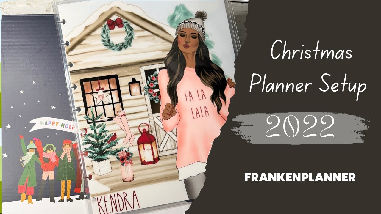 Christmas Planner Setup 2022 | Plan With Me | Franken Planner