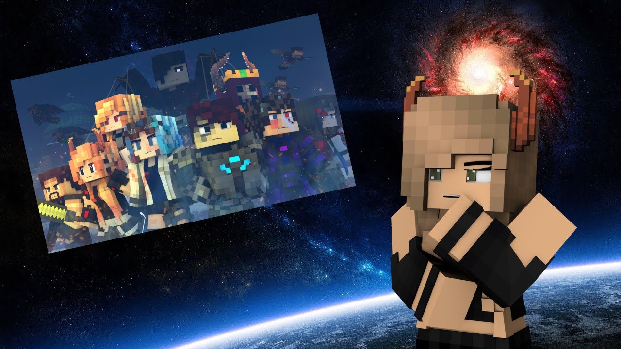 Reacting To Rainimator's Minecraft Music Video 