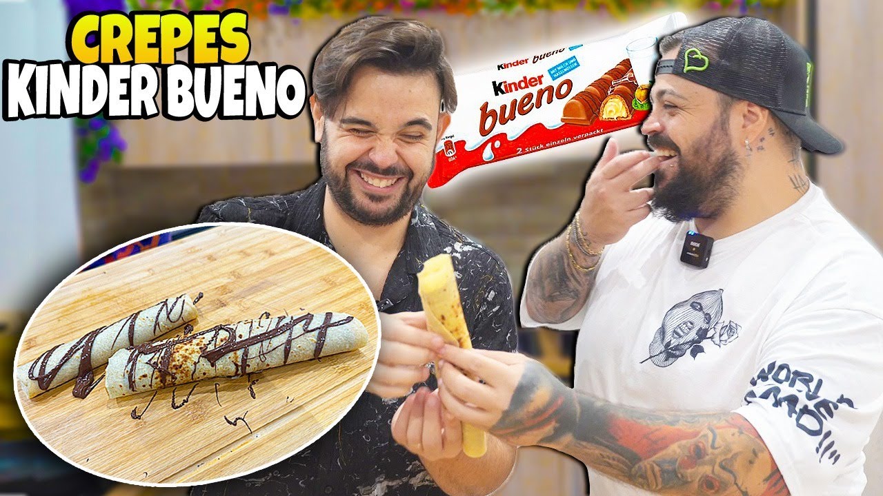 Crepes Kinder Bueno e Nutella , Sicuramente non Dietetiche