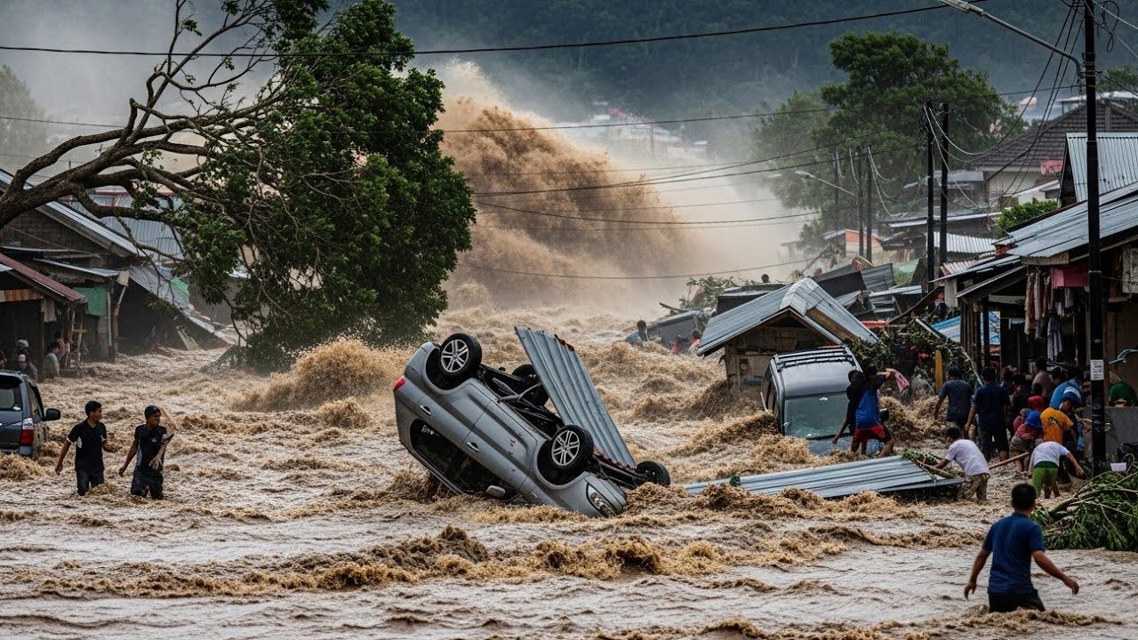 Banjir Bandang Lagi Lumpuhkan Tapanuli Tengah! Lubuk Ampolu Terisolasi, Jalan Nasional Putus