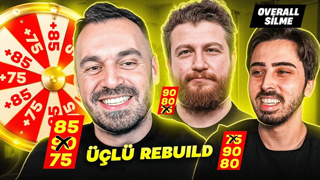 OVERALL SİLME REBUILD // TAM SİNİR KRİZİ GE&Ccedil;İRMELİK // EA FC 24 &Uuml;&Ccedil;L&Uuml; REBUILD @UKarakullukcu