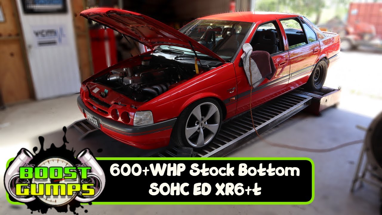 Стандартный Ford ED XR6 Turbo с двигателем SOHC || Сколько мощности!?!?!?