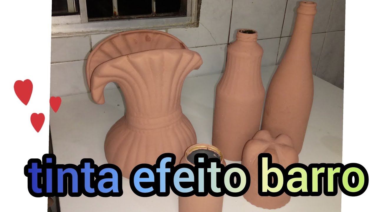Diy Como fazer tinta efeito de barro. parte1,muito boa mesmo.