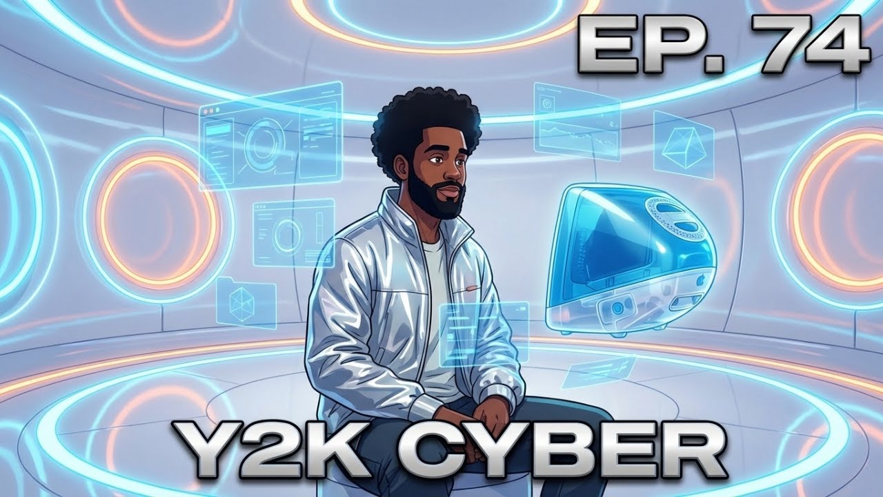 Y2K CYBER 💿 Glossy Synthesis & Millennium Optimism Lofi for High-Momentum Focus
