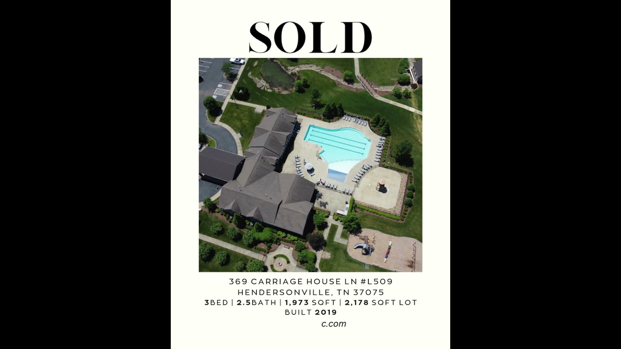 ✅ SOLD! | 369 Carriage House Ln #L509, Hendersonville, TN 37075
