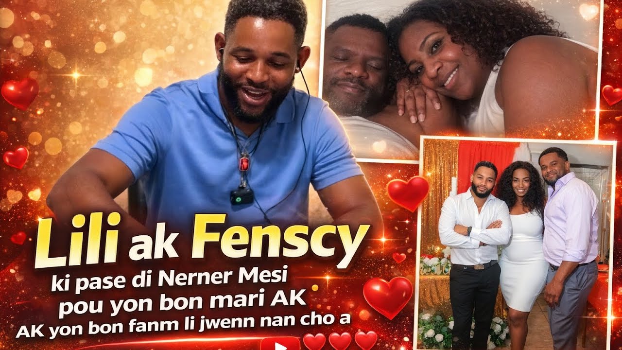 Lili ak Fenscy ki pase di Nerner Mesi pou yon bon mari AK yon bon fanm li jwenn nan cho a ❤️❤️❤️❤️❤️