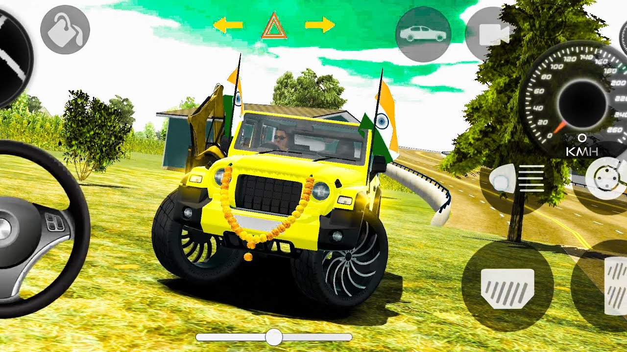 Modified Mahindra Thar😈Games:Indian Yellow Thar (Gadi Wala Games) Car Game Android Game - #2025​