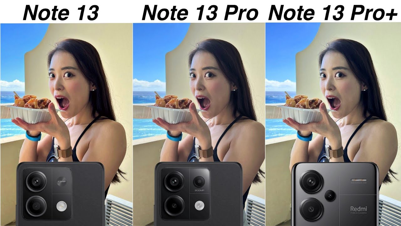 Redmi Note 13 vs Redmi Note 13 Pro vs Redmi Note 13 Pro Plus Camera Test