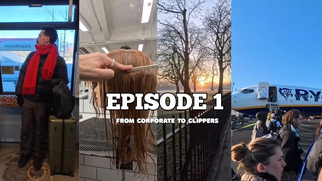 Leaving Corporate to start over as a Barber in London.