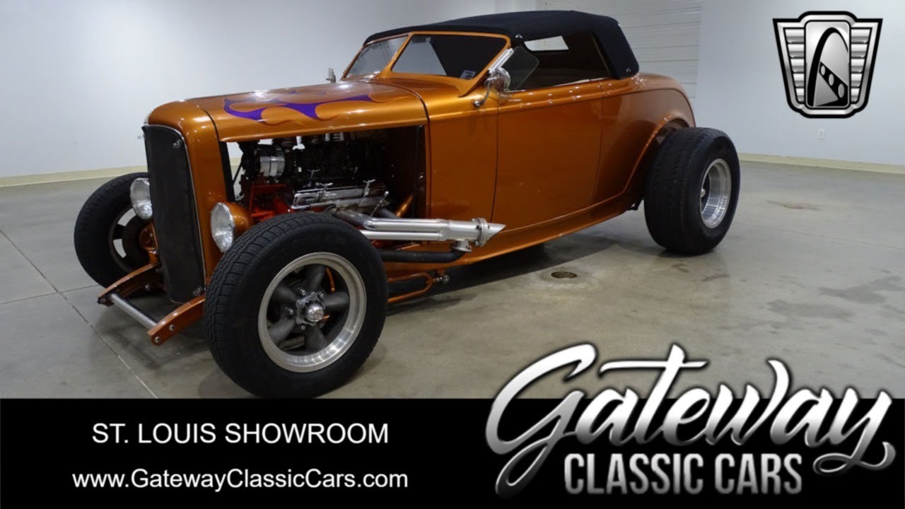 1932 Ford Hot Rod, Gateway Classic Cars, St  Louis #9911