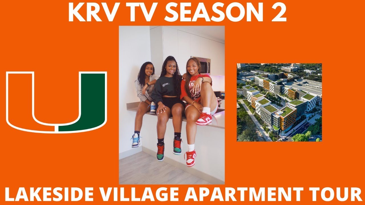 LAKESIDE VILLAGE APARTMENT TOUR // UNIVERSITY OF MIAMI
