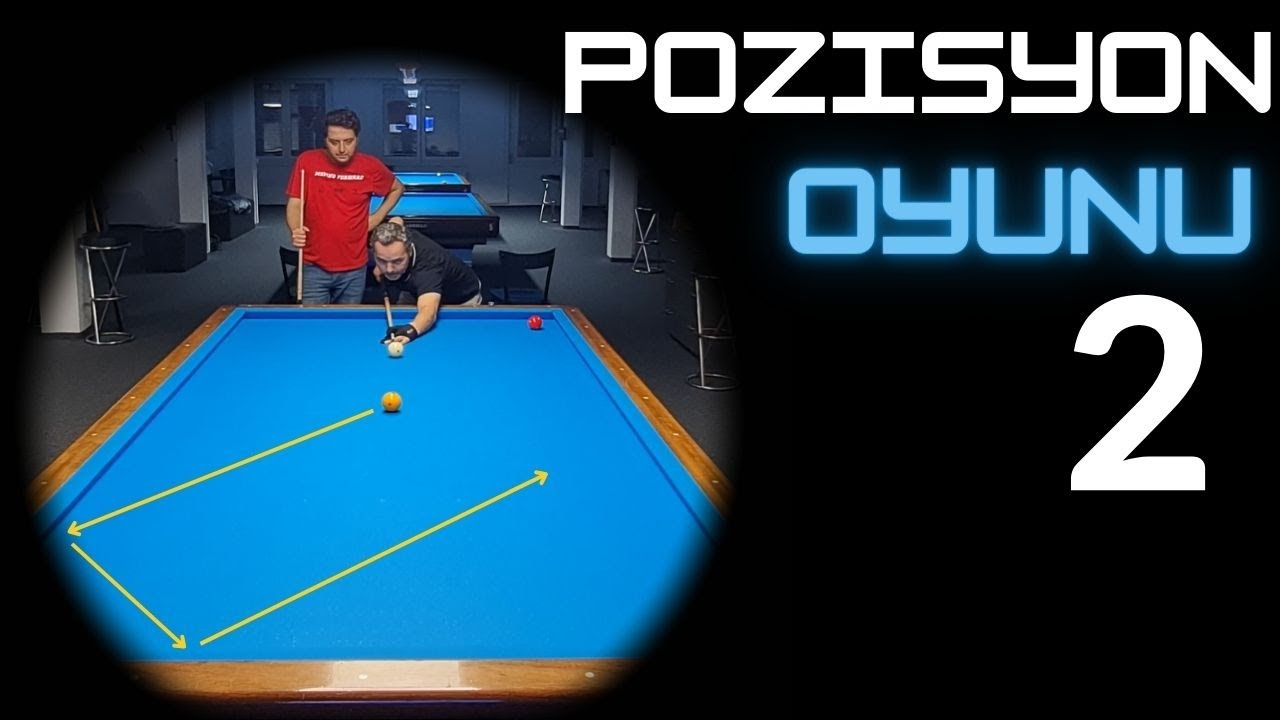 Ters Turnike Pozisyon Oyunu - 2 | 3 Bant Bilardo Sistemleri