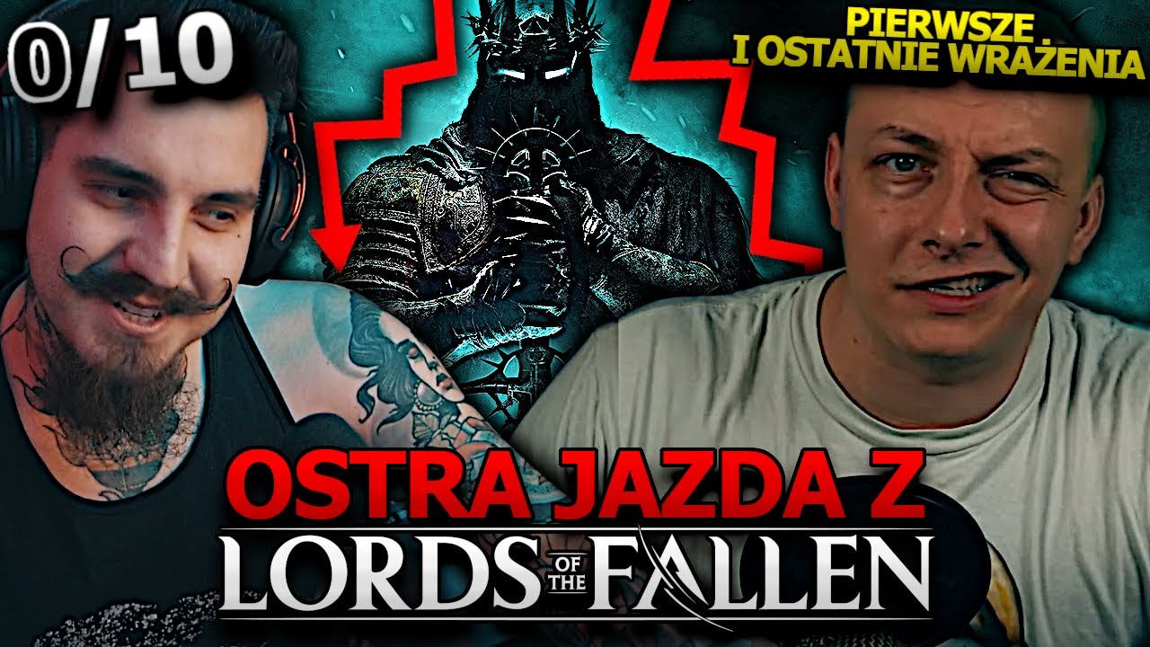 Ludolodzy MASAKRUJĄ Lords of the Fallen | Kiszak Ogląda 