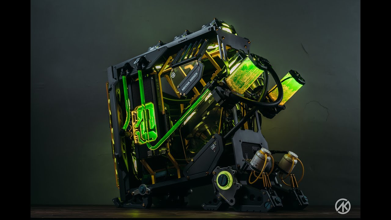 MECHA 5000X build#27 PC Case Mod 【AK Mod】