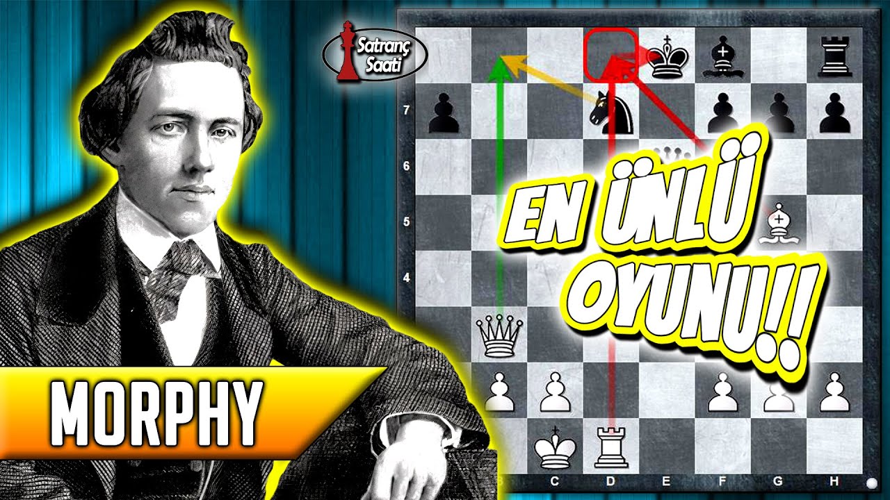 Paul Morphy - Satranç Dersi Veriyor - Opera Oyunu - Paris 1858 - Satranç Romantikleri