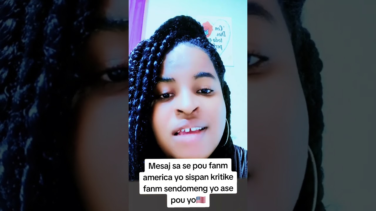 Mesaj pou fanm america yo.