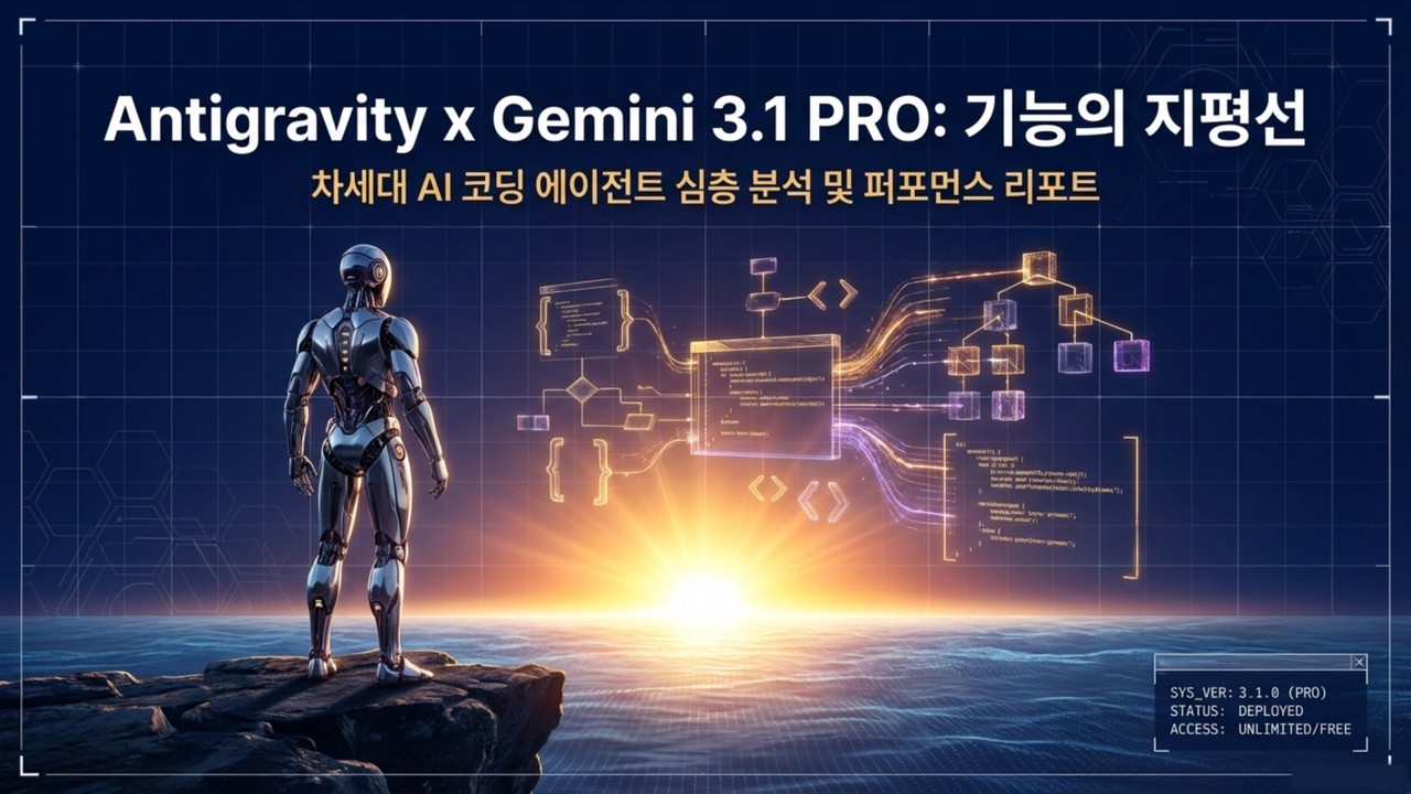 [Antigravity x Gemini 3.1 PRO] 강력한 추론과 시뮬레이션 아키텍트의 등장 | 이제 코딩도 물리 엔진도 끝났습니다