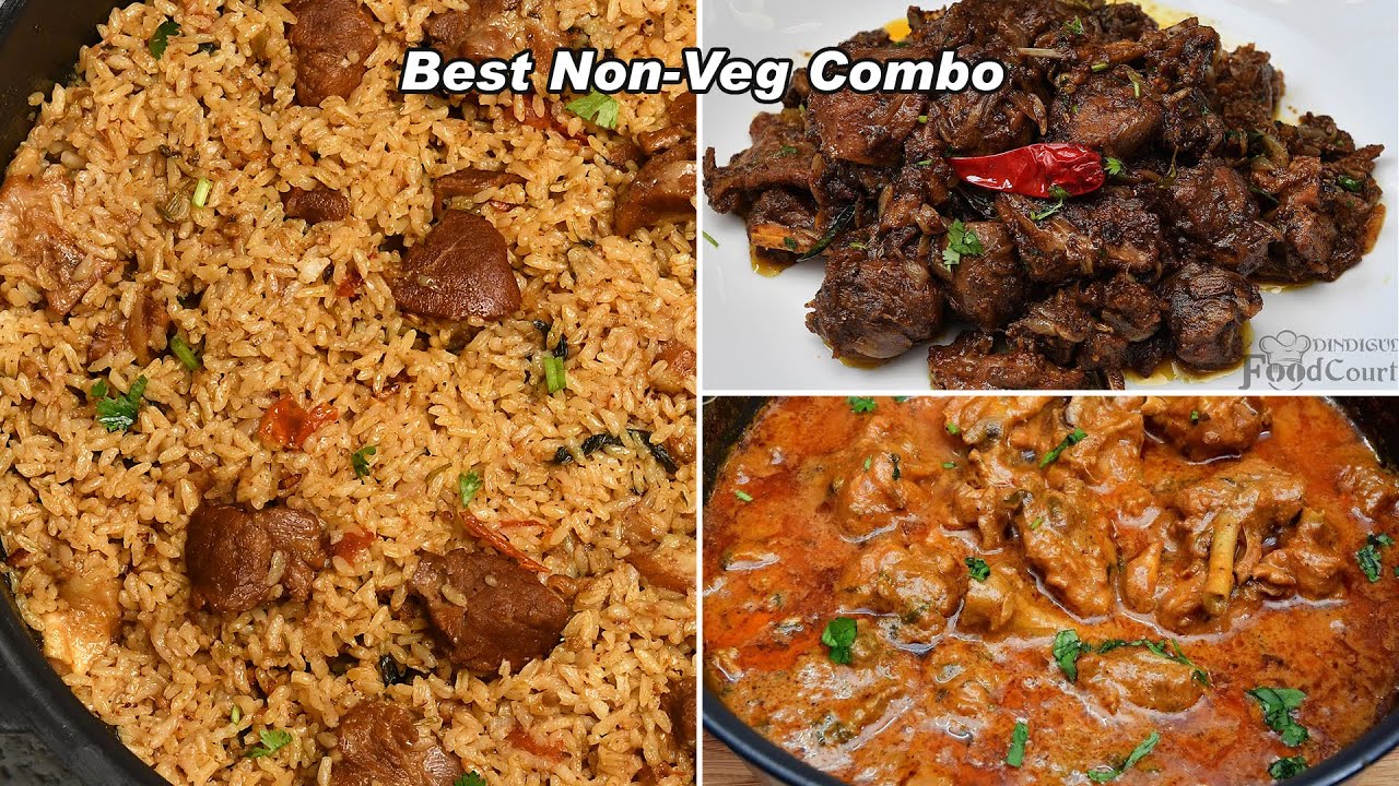 Best Lunch Combo/ Mutton Biryani/ Mutton Chukka/ Chicken Masala