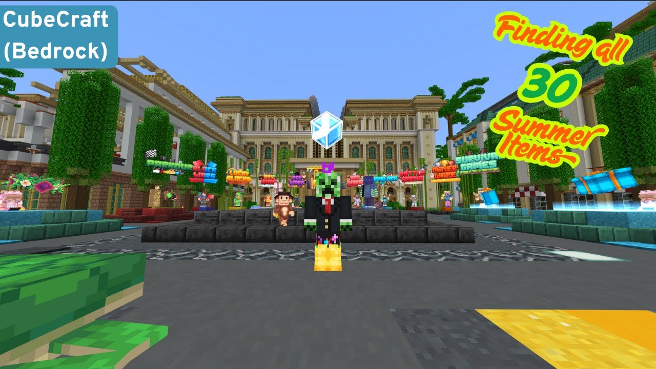 All 30 Hidden Items In Cubecraft! 2025 Summer Item Hunt! All Locations*