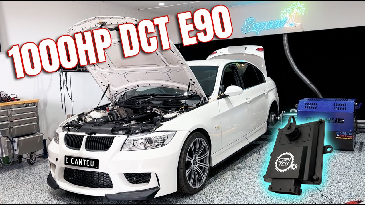 1000HP SINGLE TURBO BMW E90 CANTCU 335 DCT SETUP