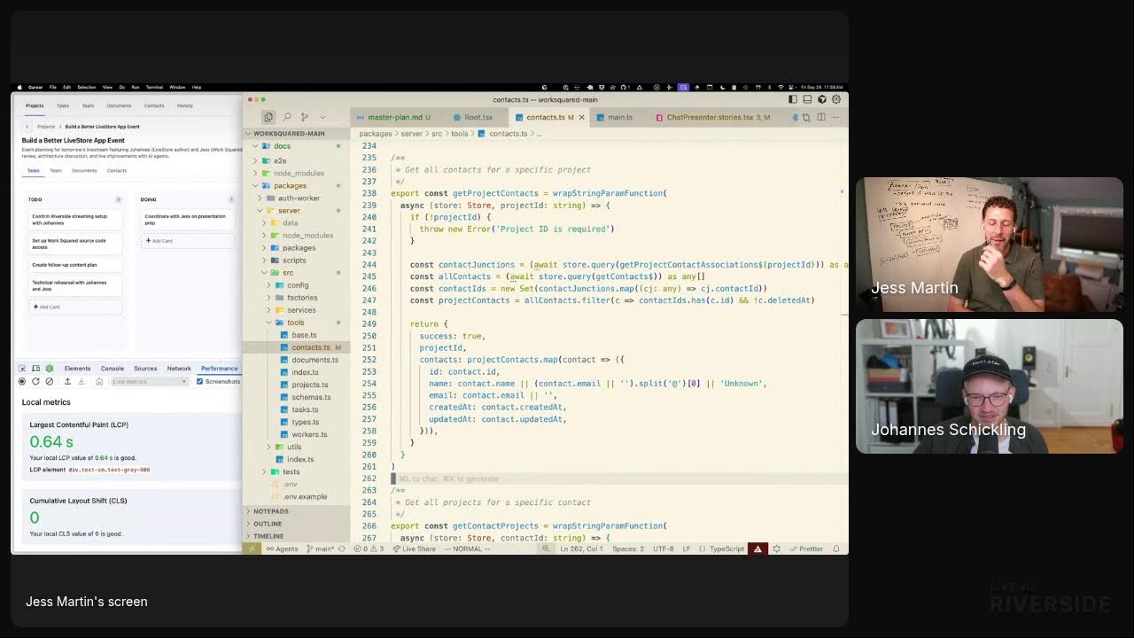 LiveStore Hands-On #1: WorkSquared