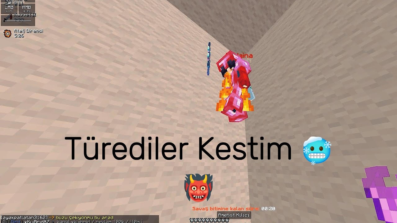 Craftrise Kral zehir buz kestim 👹 Tİtanyum Patlayan cller