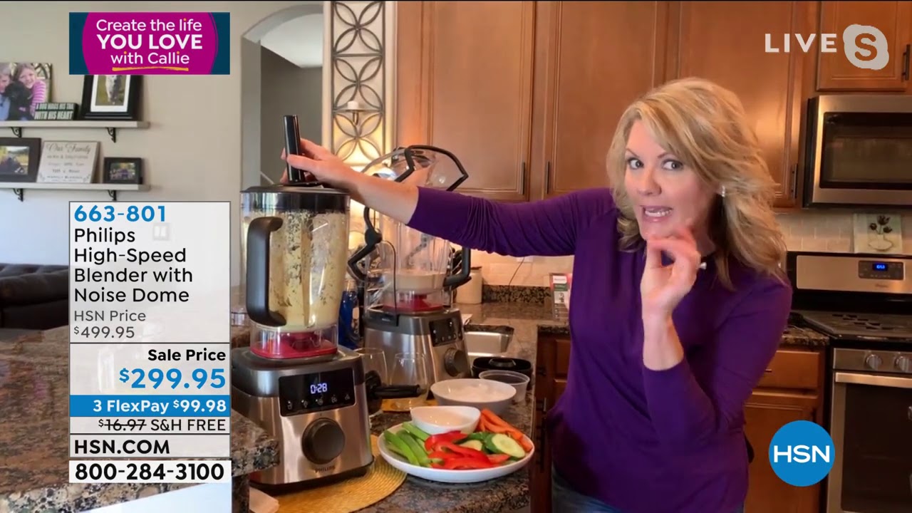 Philips HighSpeed Blender with NoiseReducing Dome