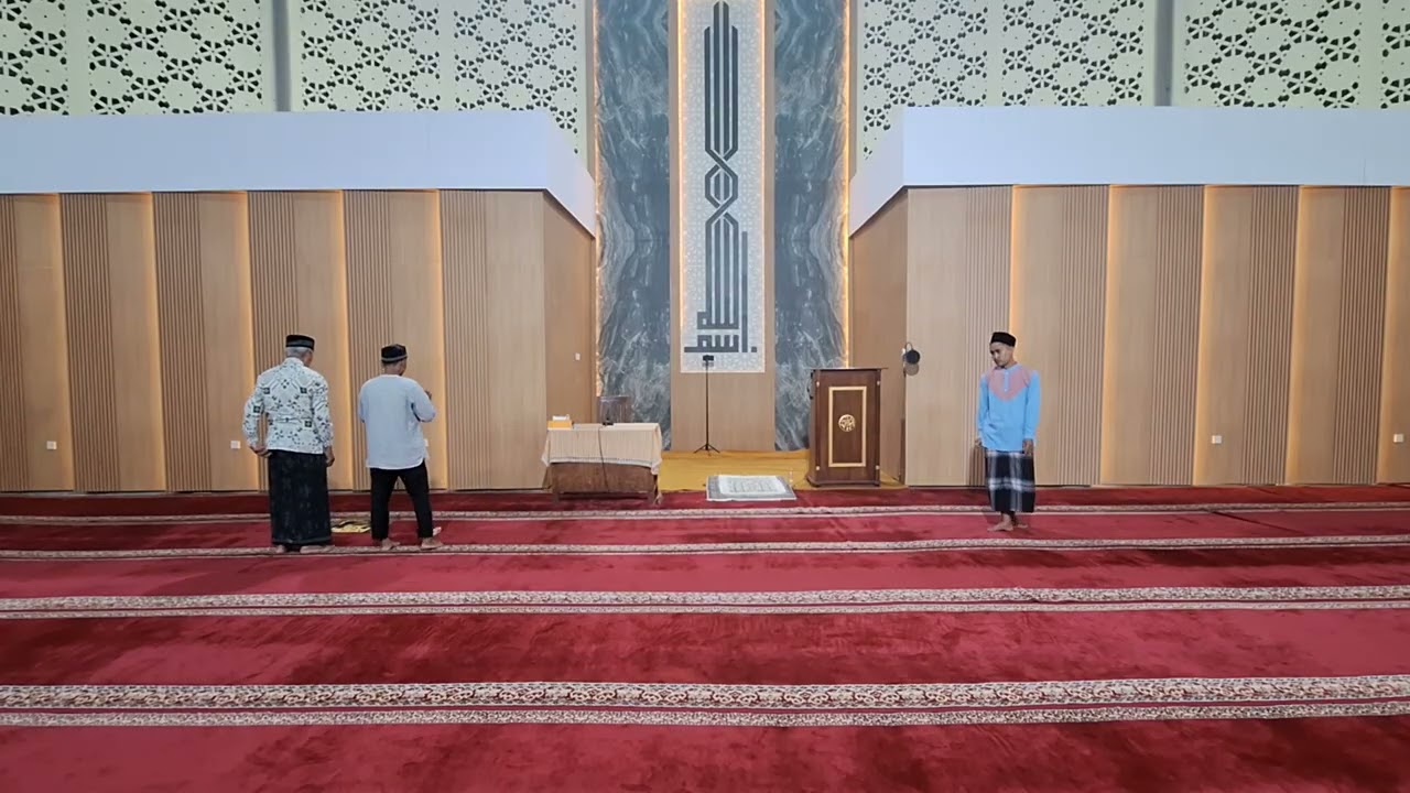 JELANG SHOLAT ISYA MALAM KE-9 RAMADHAN, MASJID BUNDAR AS SALAAM METLAND TRANSYOGI CILEUNGSI