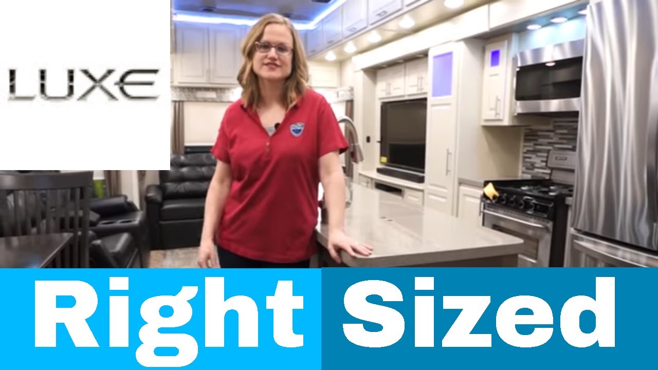 Luxe Gold 35GRS - Right Sized for roaming -  Luxe luxury fifth wheel